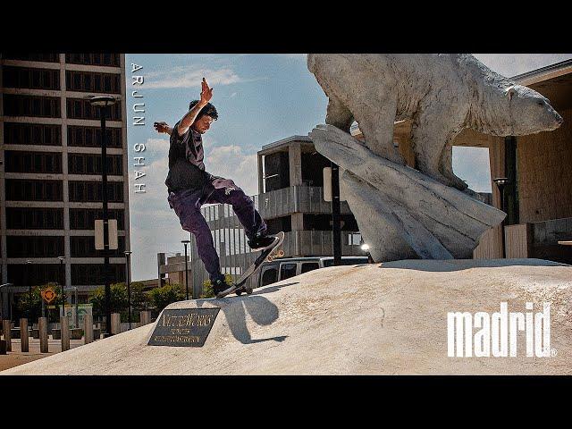 Arjun Shah's "Madrid Skateboards" Part