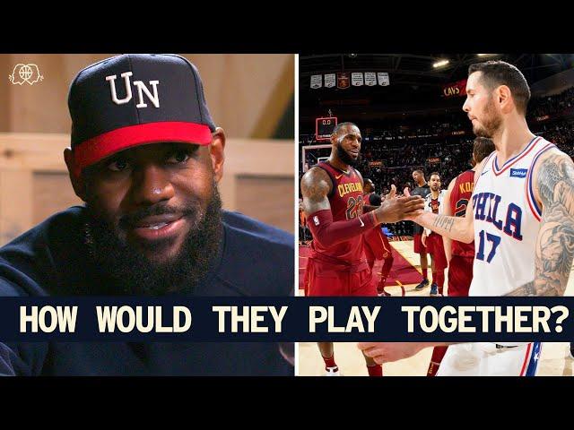 LeBron James Draws Up His Dream ATOs for JJ Redick