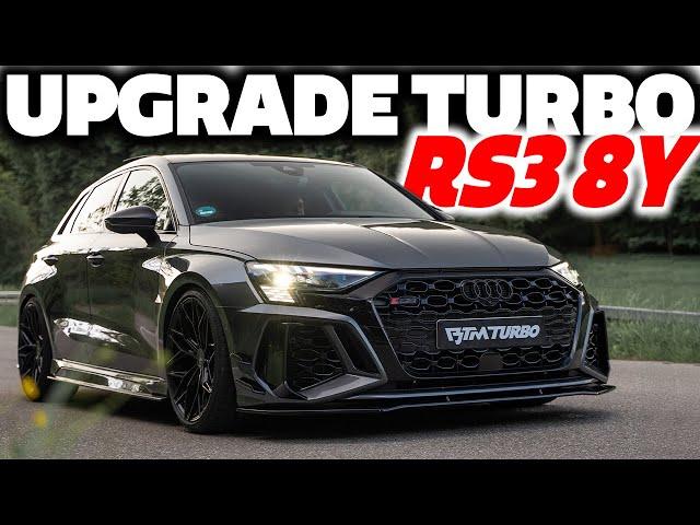 600PS mit UPGRADE TURBO im Audi RS3 8Y - MIT TÜV! Downpipe, Abgasanlage, 5 Zoll Carbon Ansaugung