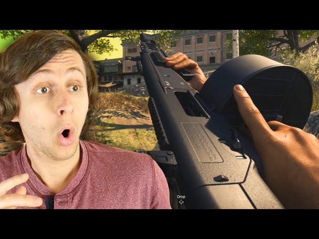 I won with the most OVERKILL shotgun in warzone