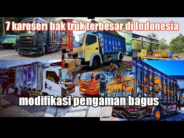 7 karoseri bak truk terbesar di Indonesia