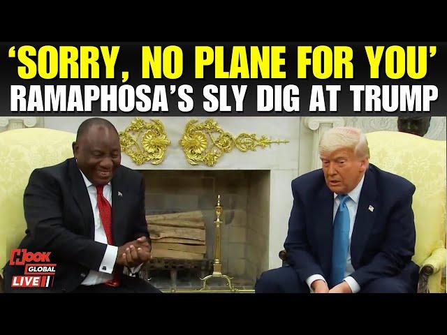 Trump-Ramaphosa LIVE | South African President Trolls Trump Over Qatar Jet Row Amid Confrontation