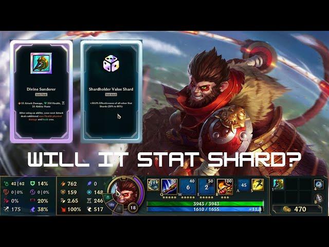 These Stats Are UNREAL! 900 AD 1 Item! Will Wukong Stat Shard?