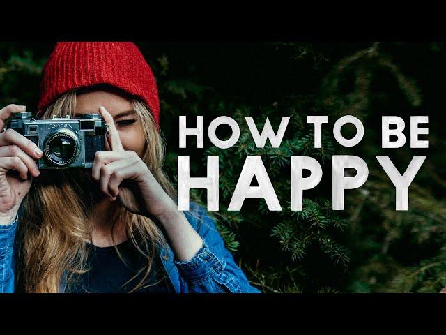 How to be HAPPY and PRODUCTIVE in your photography