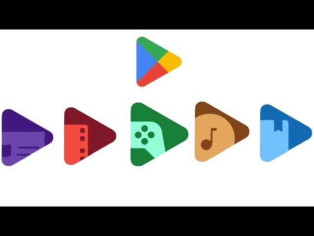 Google Play Logo 2023 All