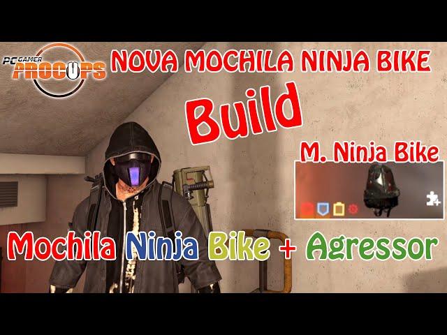 Build da MOCHILA NINJA BIKE + AGRESSOR + 25% de Proteção ao Matar + 1% de Regen - The Division 2