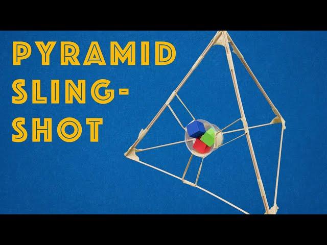 Young Engineers: Pyramid Slingshot - Easy, Cheap, and Fun DIY Engineering Project for Kids