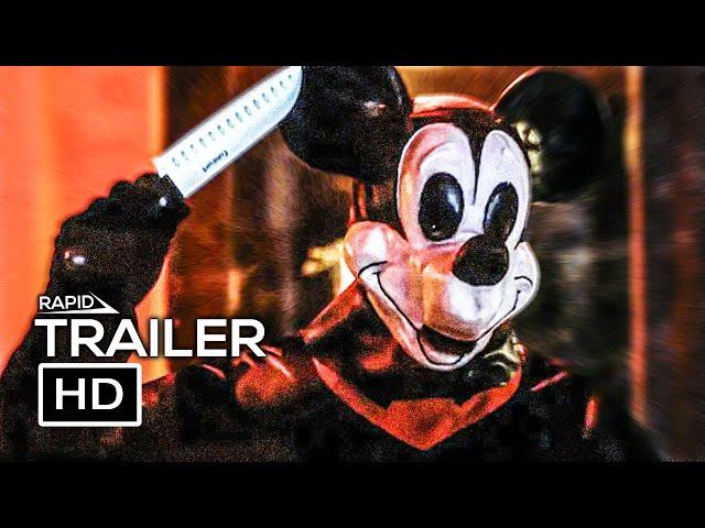 MICKEY'S MOUSE TRAP Official Trailer (2024) Horror Movie HD