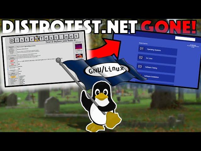 DistroTest.net gone!