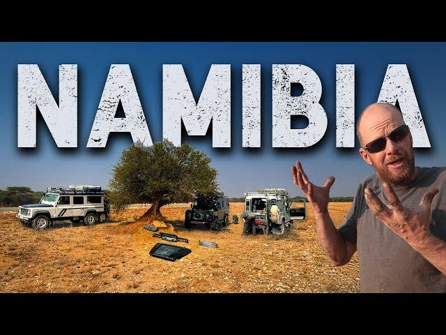 Rescuing Land Cruisers with Defenders in Africa #Landy4x4x4  [EP2]