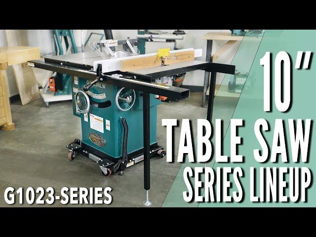 G1023 Series of 10" Table Saws | Grizzly Industrial