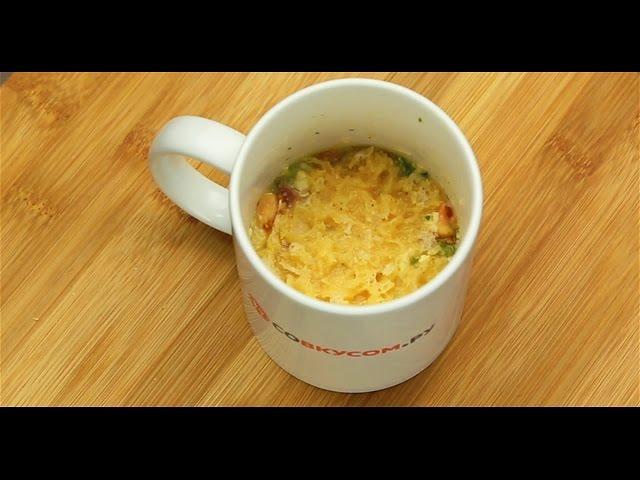 Омлет в чашке - Рецепты от Со Вкусом