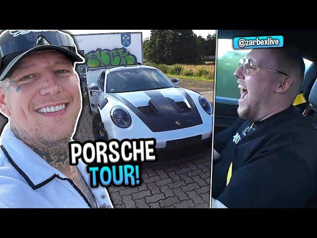 LIVE aus dem PORSCHE GT3 RS!  Buxtehude Tour mit @zarbexlive | MontanaBlack IRL