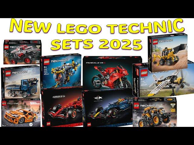 NEW LEGO TECHNIC 2025 SETS