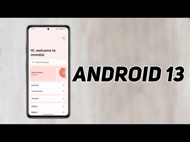 xDROID ROM - Android 13 | First Look!