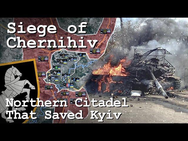 Siege of Chernihiv - Animated Analysis