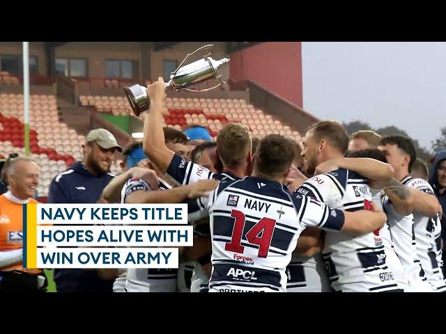 Navy mounts comeback against Army in Hull | Inter Services Rugby League | HIGHLIGHTS