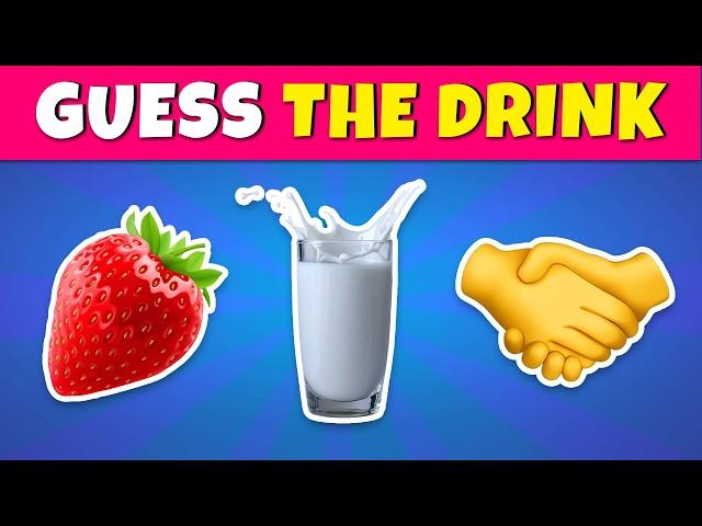 Guess The DRINK By Emoji?  Quiz Rainbow