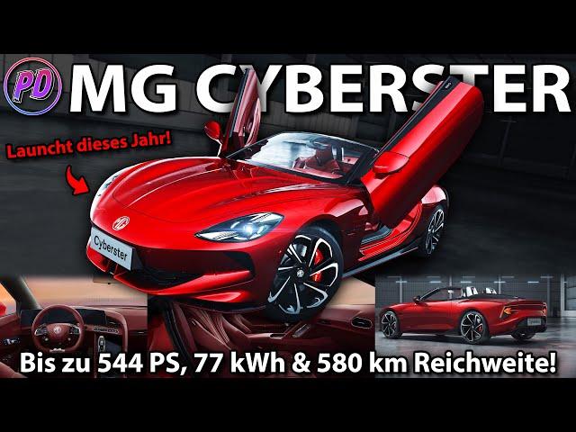 MG CYBERSTER - Heftige Optik! Heftige Leistung! Aber auch heftiger Preis?