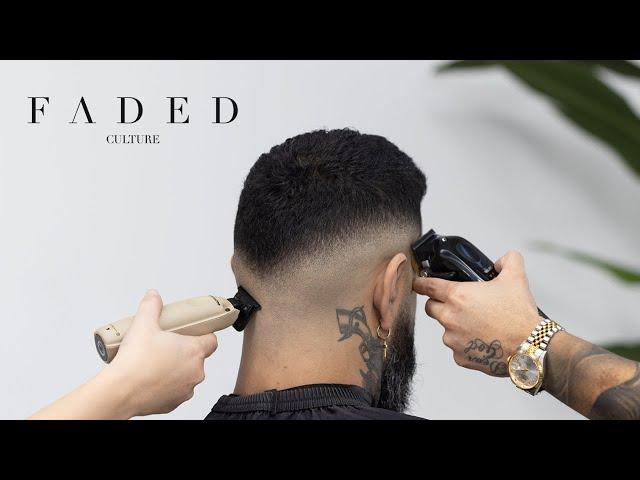 Teaching a Beginner Barber the SKILLS to a Perfect V Fade! (Step-by-Step Tutorial)