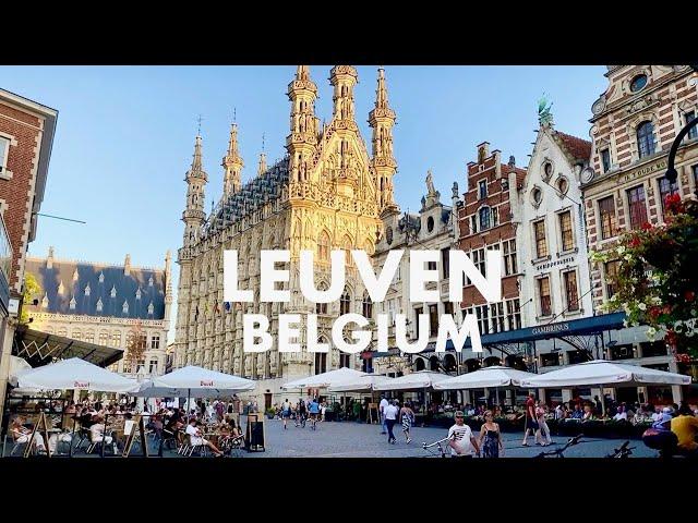 Leuven Belgium tour. Quirky, unspoiled gem! ️ Leuven university town 15 min. from Brussels ️