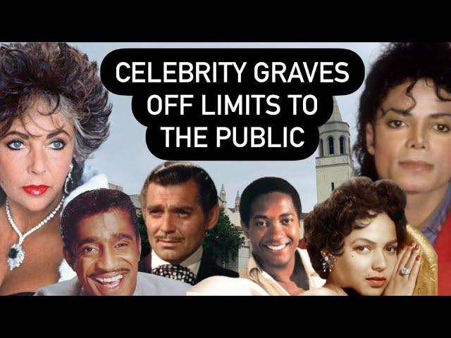 CELEBRITY GRAVES OFF LIMITS TO THE PUBLIC - Forest Lawn Glendale All Access Tour