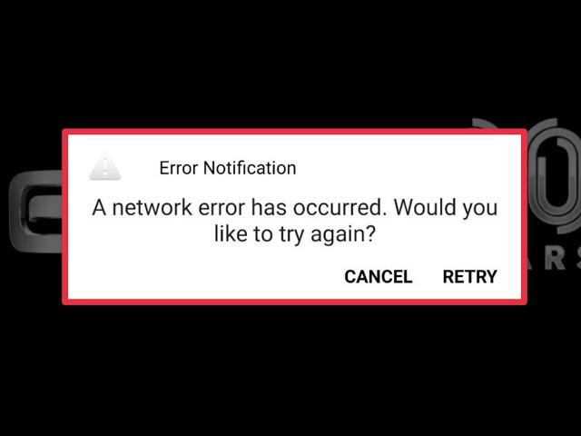 Gangstar Vegas Fix A network error has occurred. would you like to try again problem solve