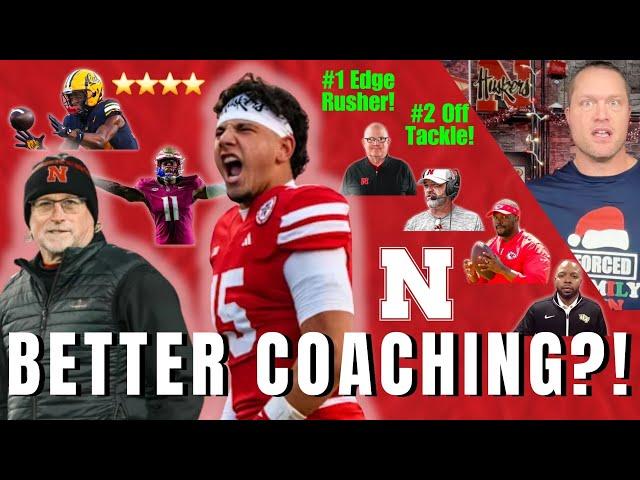 Nebraska’s BIG DAY, Coaching Staff Is BETTER, PORTAL Commits...MORE COMING, Dana HOLGORSEN & RAIOLA!