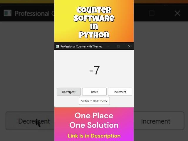 I Built a GUI Python Counter App with PyQt – Here’s How You Can Too!