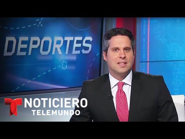 Los titulares deportivos de la jornada | Noticiero | Noticias Telemundo