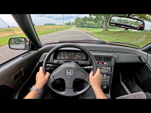 1988 Honda CRX Si - POV Driving Impressions