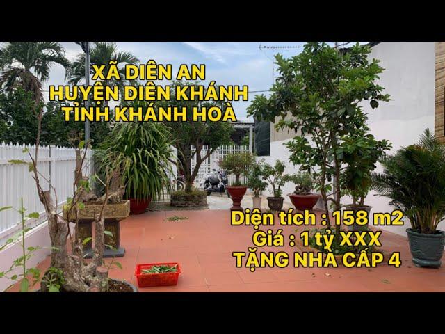 BÁN ĐẤT XÃ DIÊN AN , HUYỆN DIÊN KHÁNH , TỈNH KHÁNH HOÀ