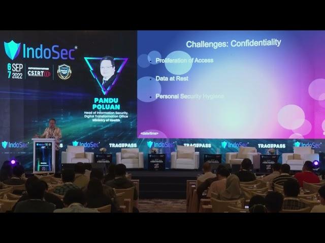 Pandu Poluan | Ministry of Health | Session at IndoSec 2022