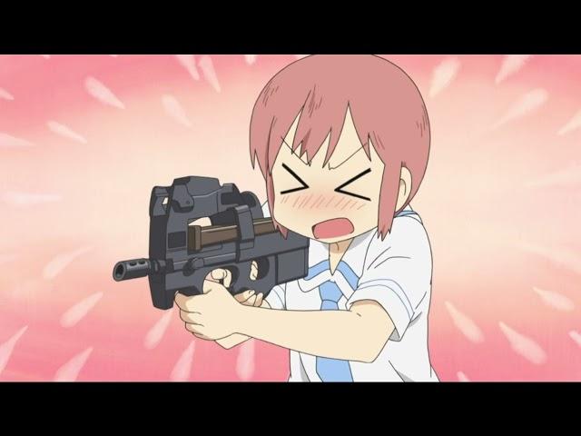 Nichijou-My ordinary life but it's just guns