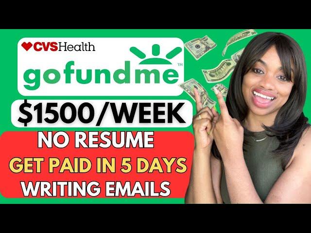 NOW HIRING & You'll Get Paid $1500/WK I GOFUNDME I Free Home Computer Provided I REMOTE JOBS 2025