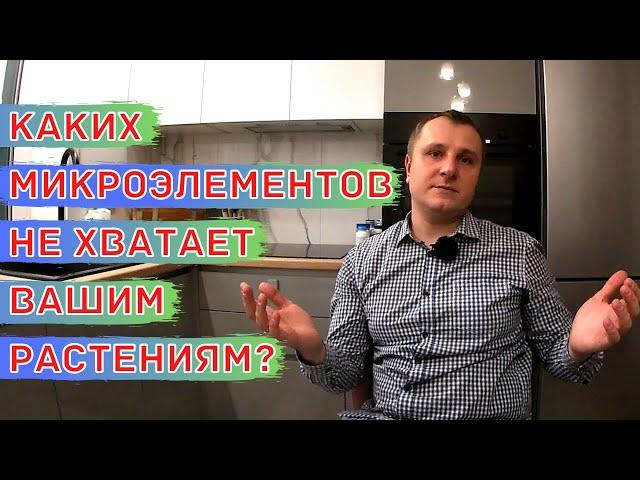 Дефицит микроэлементов у растений / Как визуально определить / Как вносить микроудобрения правильно