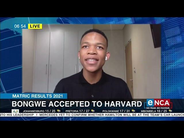 Sazi Bongwe accepted to Harvard University