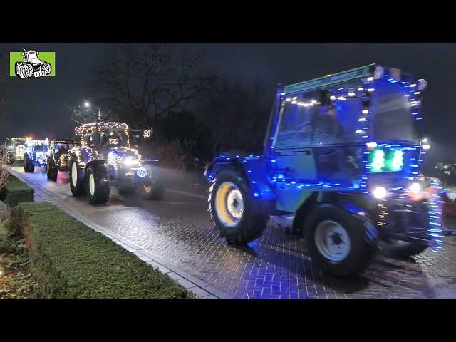 Trekkers brengen licht in de donkere dagen voor Kerst.