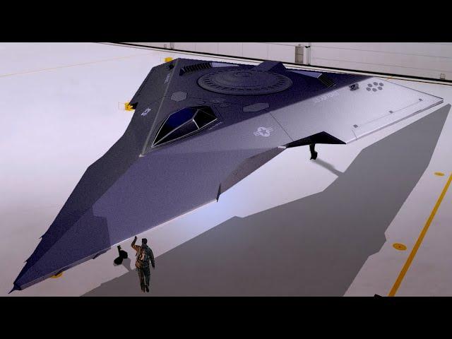 Meet The Mysterious Anti-gravity Spy Plane: The TR-3B Black Manta