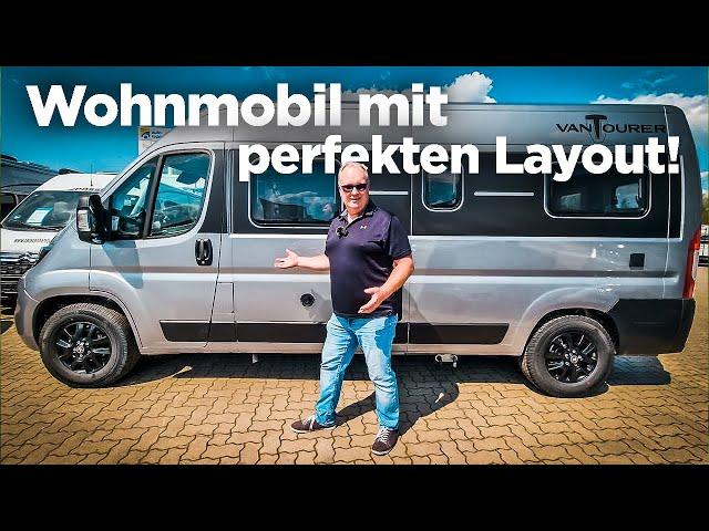 Der perfekte Kastenwagen Grundriss Wohnmobil VanTourer 600L Comfort: Vollständige Tour & Review