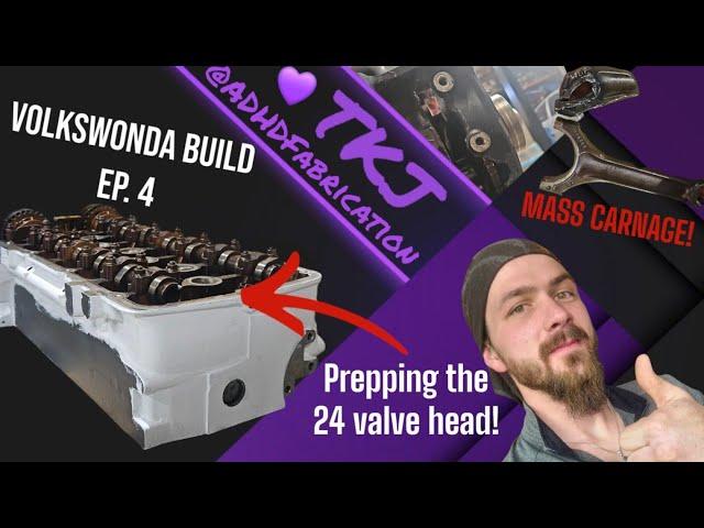 I Epoxied My Rod To My Crankshaft!Volkswonda Build Ep. 4: Prepping The Head & Assessing Damage!