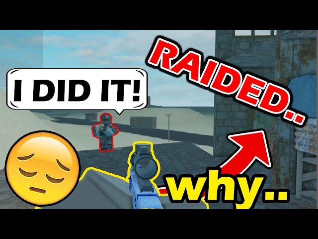 I got ONLINE RAIDED on TRIDENT SURVIVAL V4 [ROBLOX RUST]