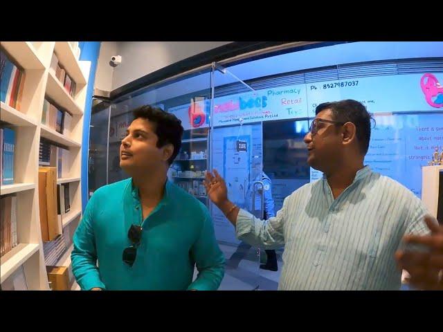 Famous Writer Bitan Chakraborty's Book Stall | Glimpse Of Shooting | Bishal Lifestyle Vlog