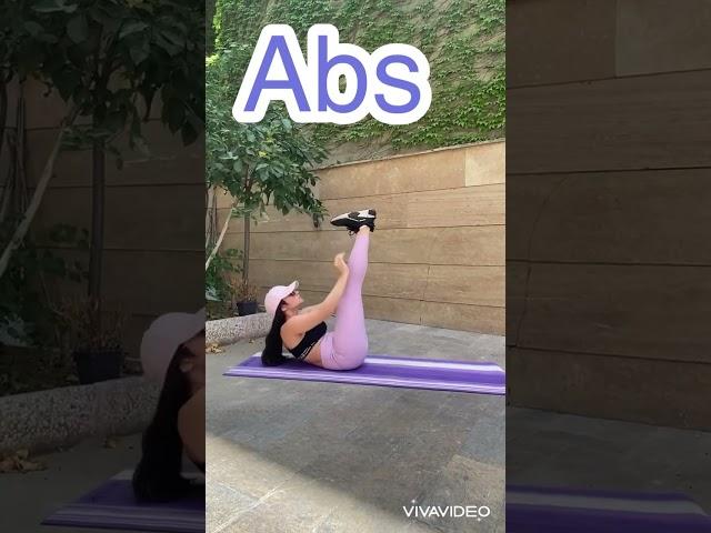 Abs workout at home no jumping #ورزش #fitness #homeworkout #viral #خانه_داری #abs