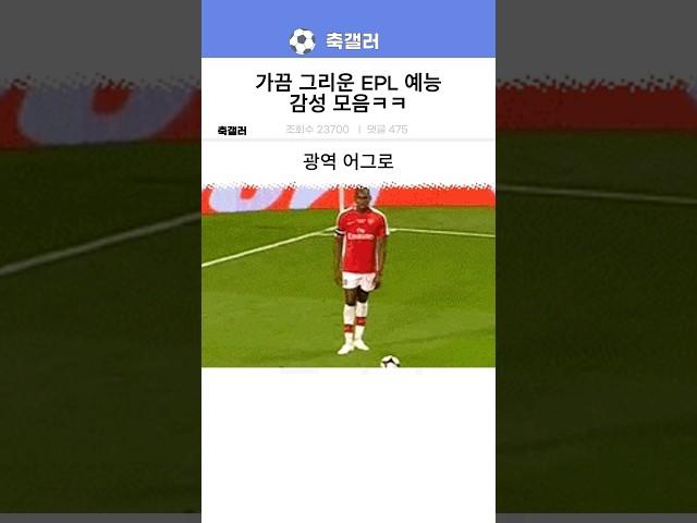 가끔 그리운 EPL 예능 감성 모음ㅋㅋ