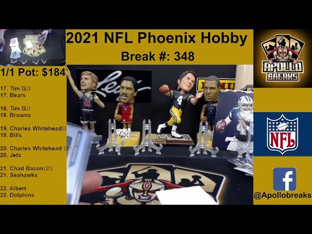 2021 Pheonix NFL Hobby # 348