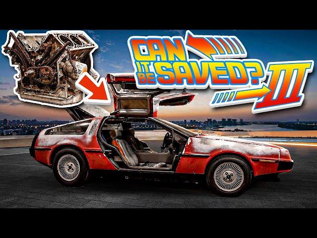 THIS IS BAD: 1981 DeLorean Engine Tear Down | Can It Be Rebuilt? | RESTORED