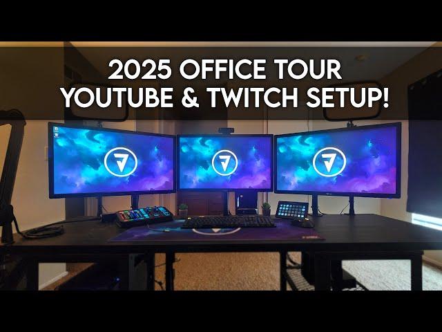 My 2025 Office Tour! (YouTube/Twitch Content Studio)