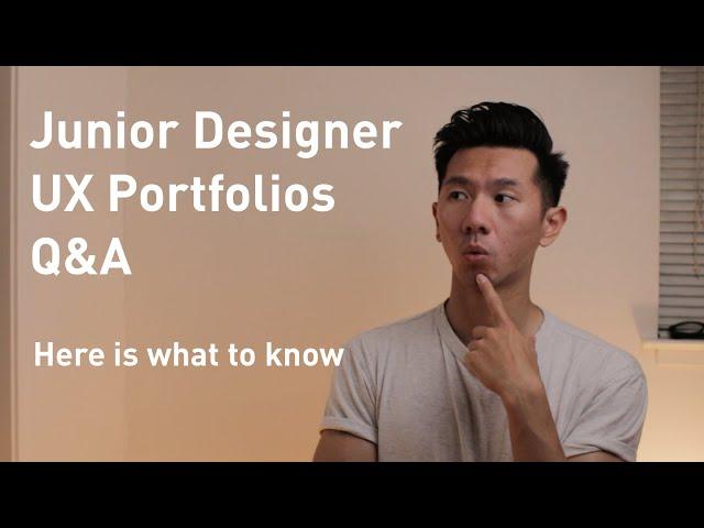 How to Make Junior UX Designer Portfolios Stand out?