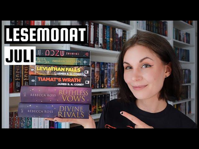 LESEMONAT JULI | 6 Bücher wuhuu!